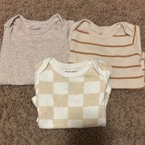 Baby Beige and Cream Shirts Bundle (Members Mark)